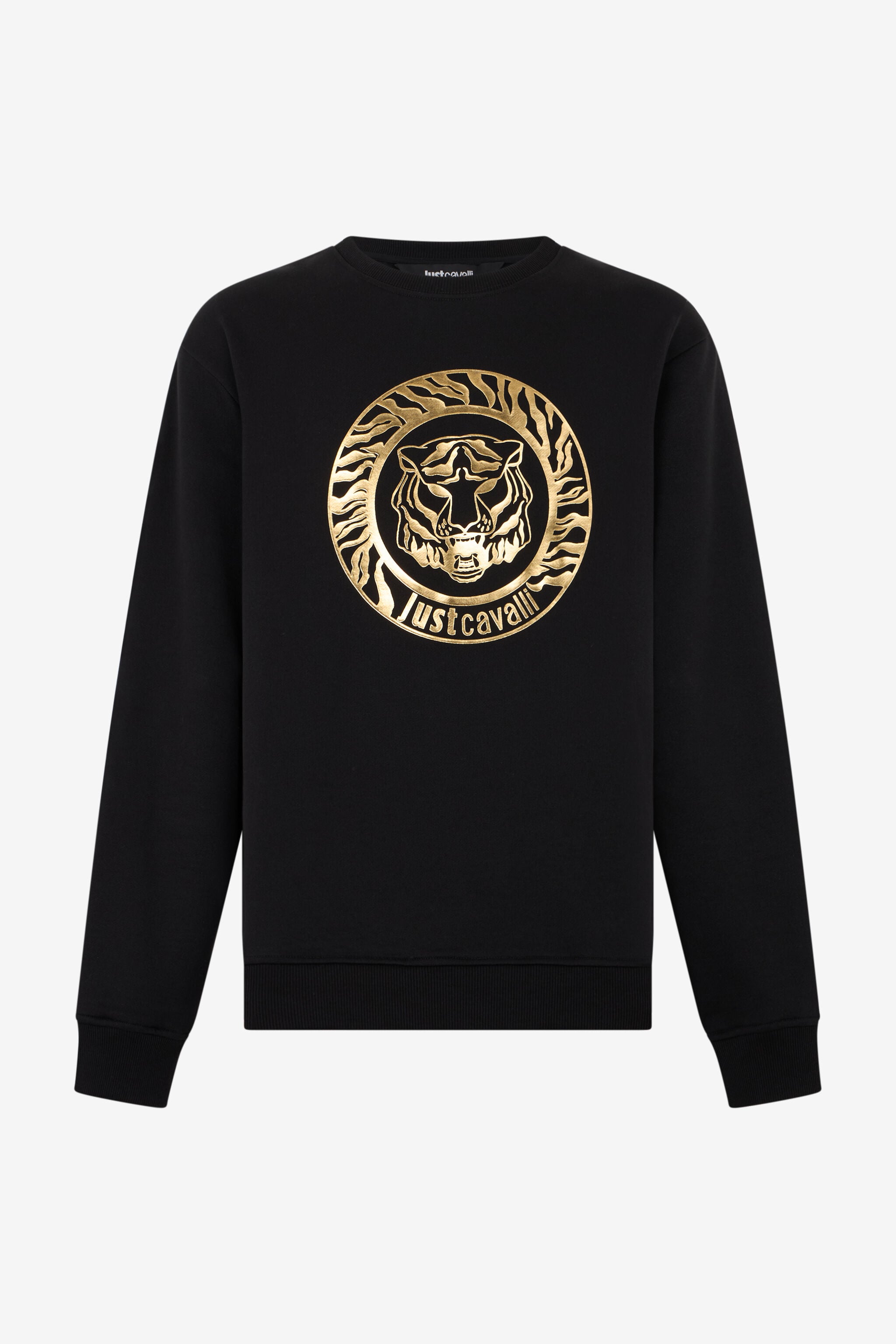 JC Felpa Nera BLACK/GOLD RRT972-RR234
