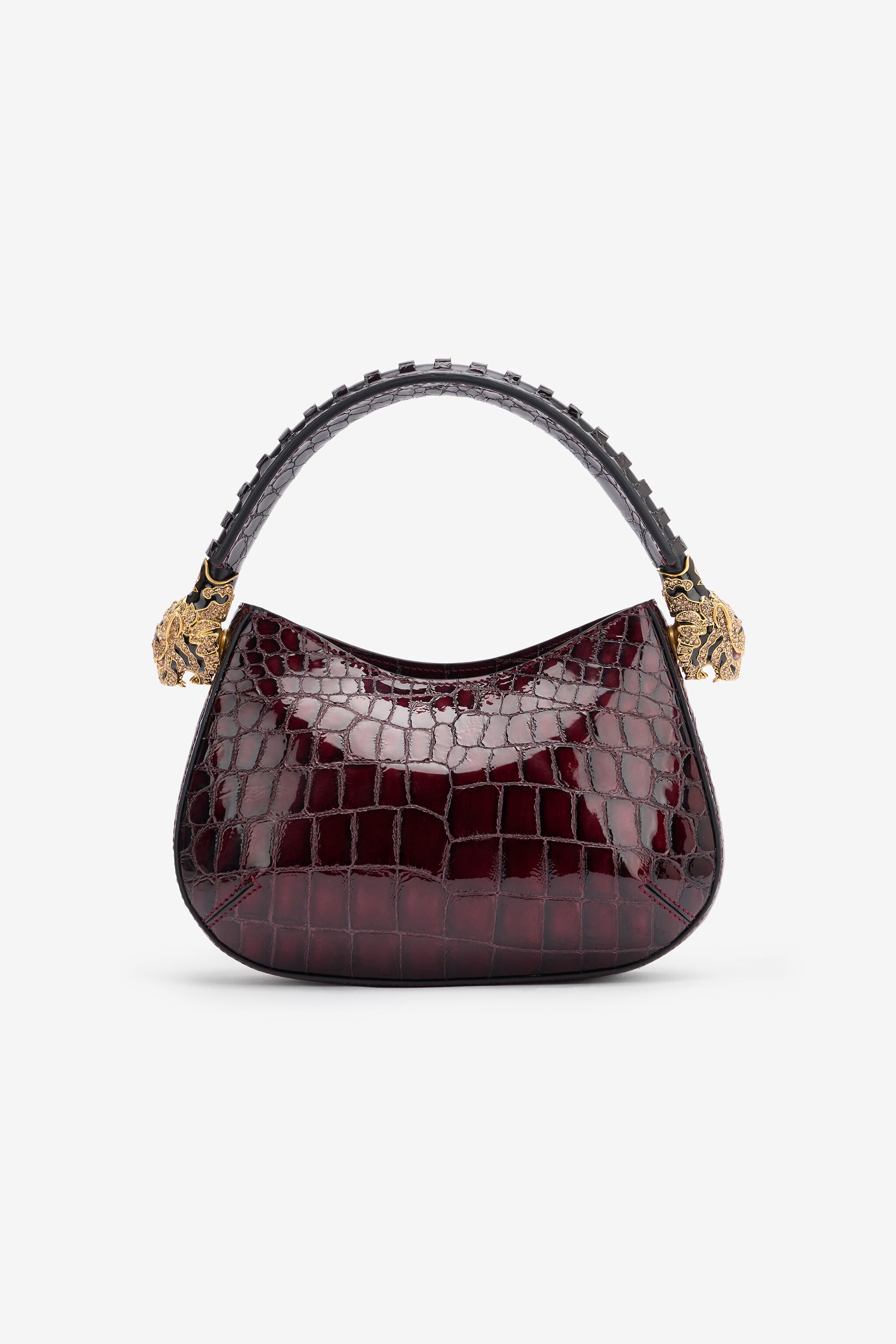 RC Sac Avec Logo Et Écailles De Crocodile Violet TWB002-PZE01