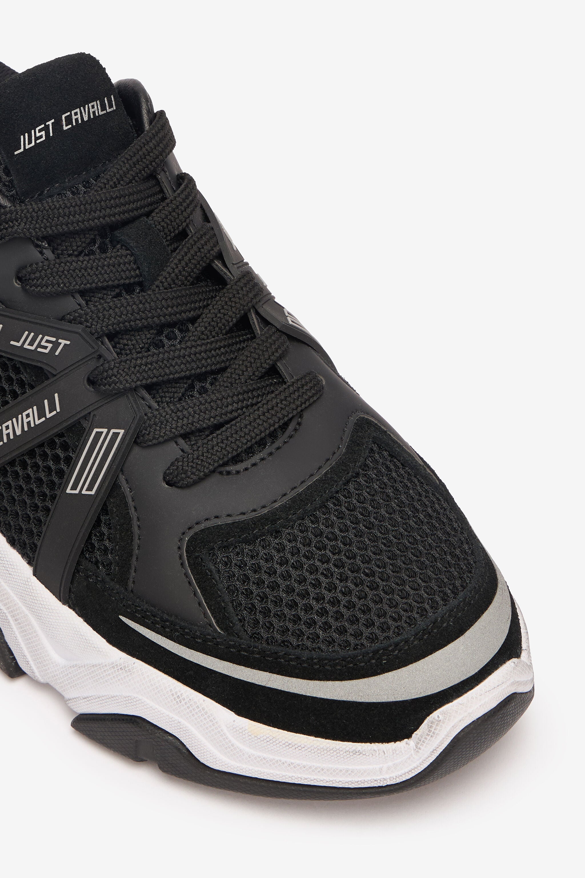 JC Sneakers With Branded Inserts JC Sneakers With Branded Inserts Black UFS018-UF293