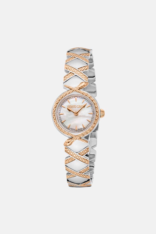 RC Reloj Snake Core, Roberto Cavalli By Franck Muller RC Reloj Snake Core, Roberto Cavalli By Franck Muller SILVER & ROSE GOLD UALT14-IT560