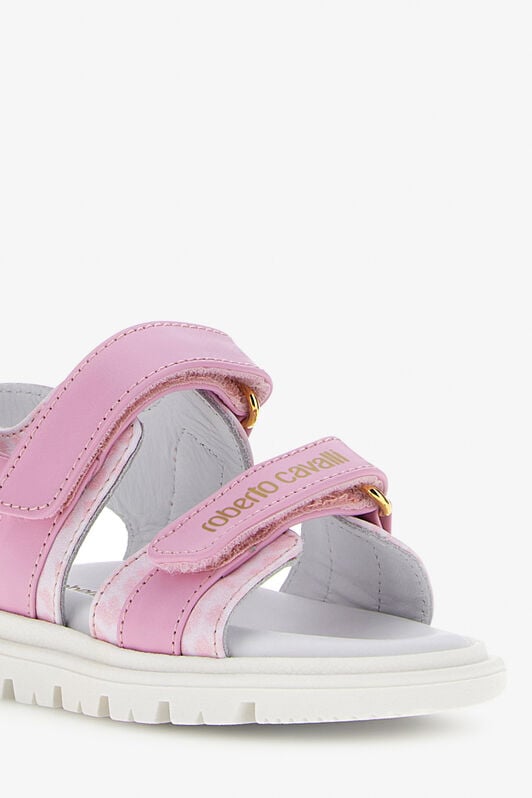 JU Sandales RC Logo JU Sandales RC Logo white/jaguar pink/go SJS00I-PZJ02