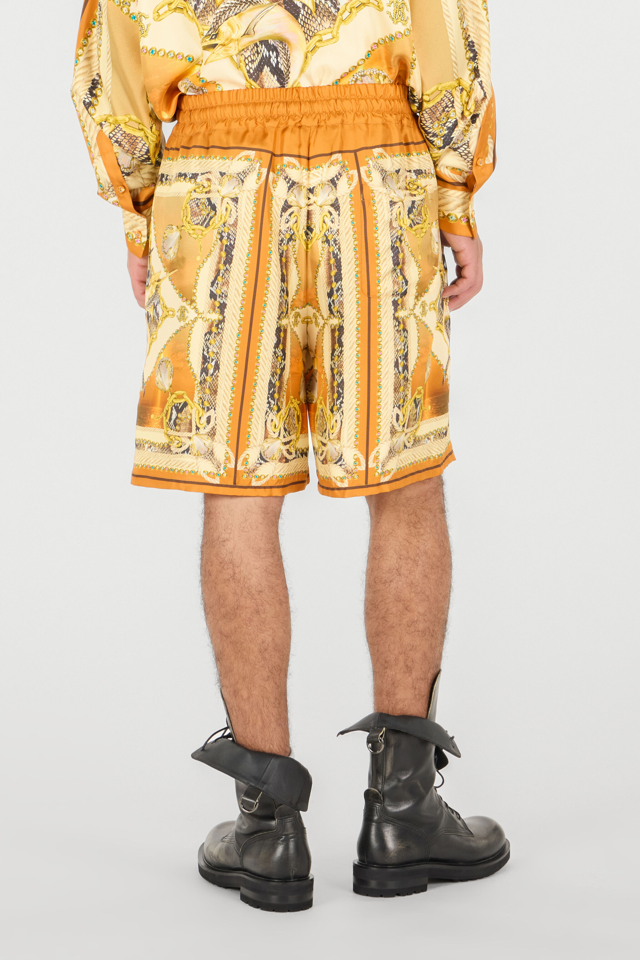 RC Seidenshorts mit Sunset-Print RC Seidenshorts mit Sunset-Print Orange UMT271-4QP16