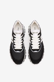 RC Sneakers Noires Avec Logo RC BLACK/WHITE/ROCCIA SOS00H-PZA81