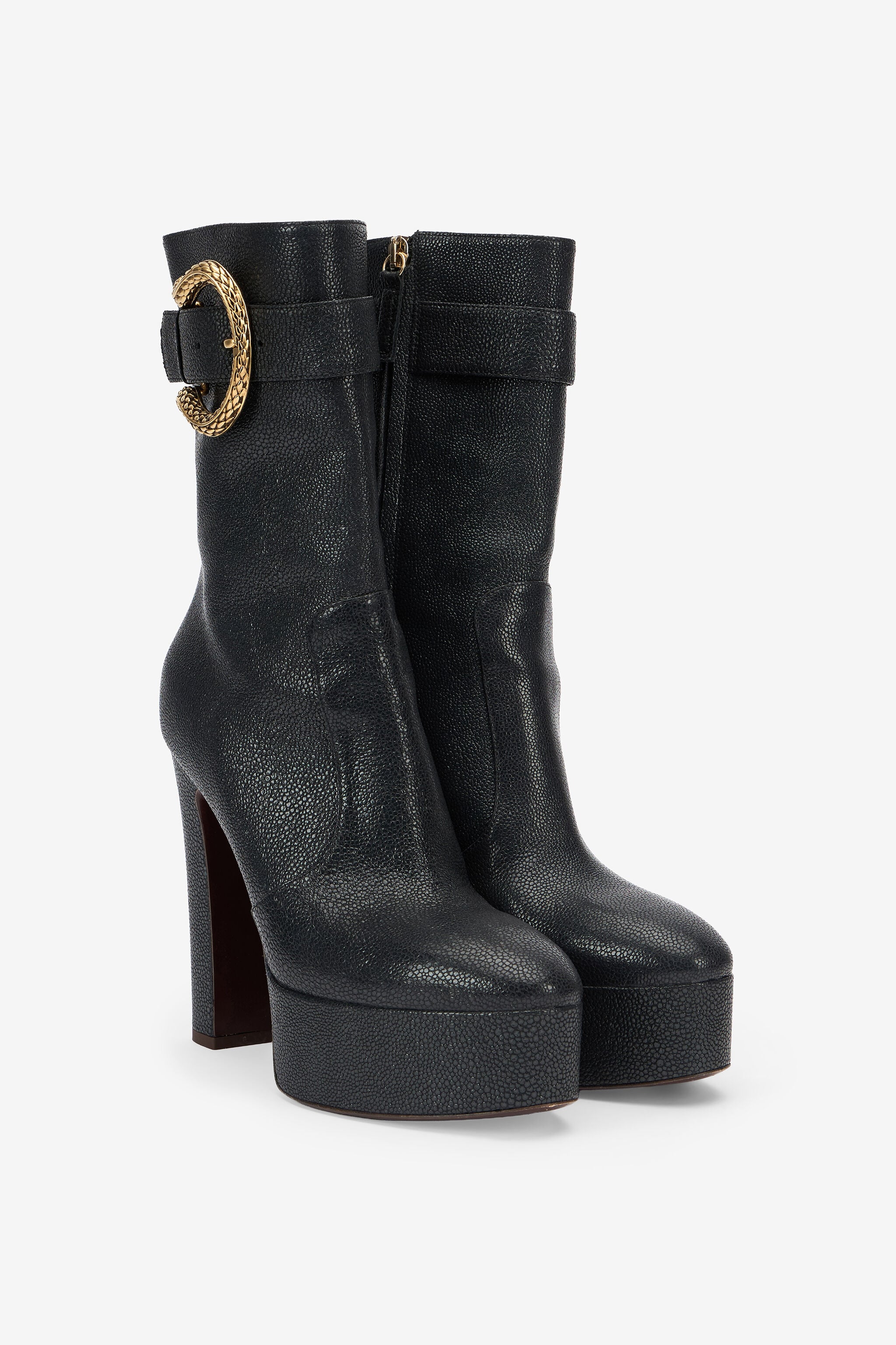RC Black Platform Boots RC Black Platform Boots BLACK XQS003-PZI07