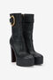 RC Black Platform Boots RC Black Platform Boots BLACK XQS003-PZI07