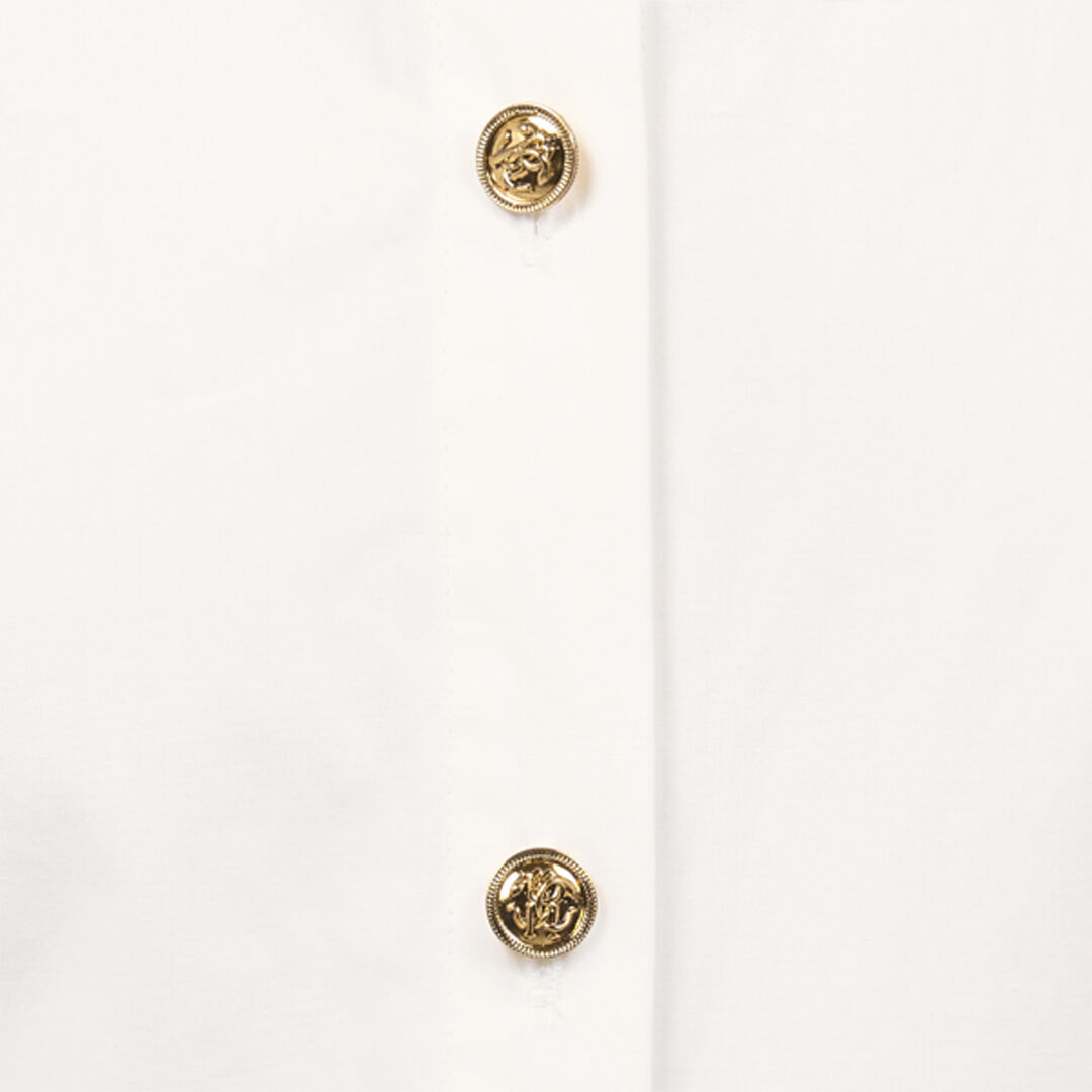 RC Shirt Dress With Belt RC Shirt Dress With Belt White VKT105-CH033