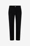 RC Pantalones de pana negro de pernera recta RC Pantalones de pana negro de pernera recta BLACK TOT20E-VL004