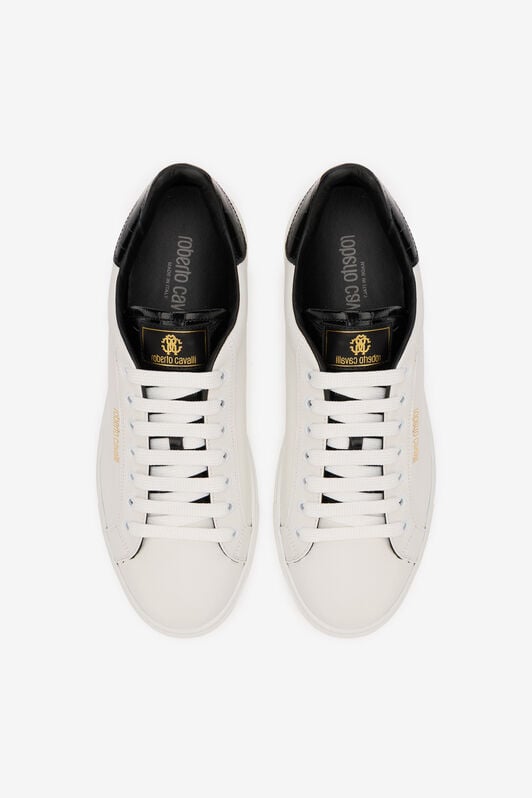 RC White Low Top Sneakers WHITE/BLACK SOS00A-PZ598