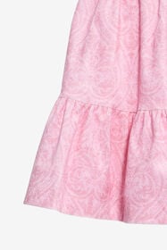 JU Printed cotton dress BABY ROSE VJT10I-3RP28