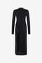 RC Robe Longue Avec Détail Froncé RC Robe Longue Avec Détail Froncé Noir VQT109-JE034