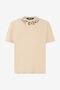 JC T-Shirt Ras-Du-Cou Distressed Et Logo JC T-Shirt Ras-Du-Cou Distressed Et Logo Marron clair UFT043-UF063