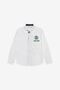 JU Camicia bianca con logo ricamato JU Camicia bianca con logo ricamato OPTICAL WHITE XJT70N-FN002