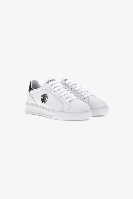 RC Sneakers with Monogram RC RC Sneakers with Monogram RC White/Black SRS099-PZA90