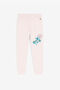 JU Flower-Embroidered Cotton Sweatpants JU Flower-Embroidered Cotton Sweatpants Pink RJT240-CF050