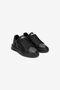 RC Sneaker Noire À Effet Serpent Avec Monogram RC RC Sneaker Noire À Effet Serpent Avec Monogram RC BLACK SOS00E-PZ004
