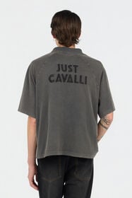 JC Polo Grigia Con Dettaglio Ricamato BLACK WFT065-WF095