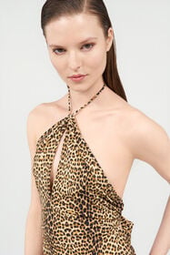 RC Baby Jaguar Print Top BROWN WQT604-LNR31
