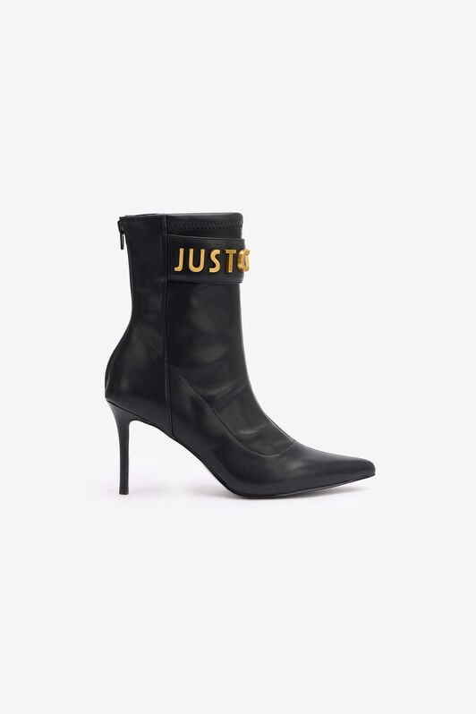 JC Boots With Lettering JC Boots With Lettering Black TFS060-TF380