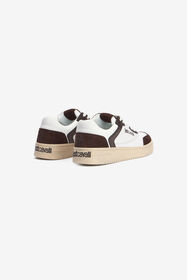 JC White Leather Sneakers With Contrast Inserts 899+900+127 VFS068-VF526