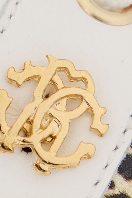 RC Sneakers Bianche e Leopardate Con Logo RC Sneakers Bianche e Leopardate Con Logo WHITE/JAGUAR QOS01G-PZO13