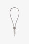 RC Collar Bolo Tie Con Monograma RC RC Collar Bolo Tie Con Monograma RC Plata TRG013-AM007