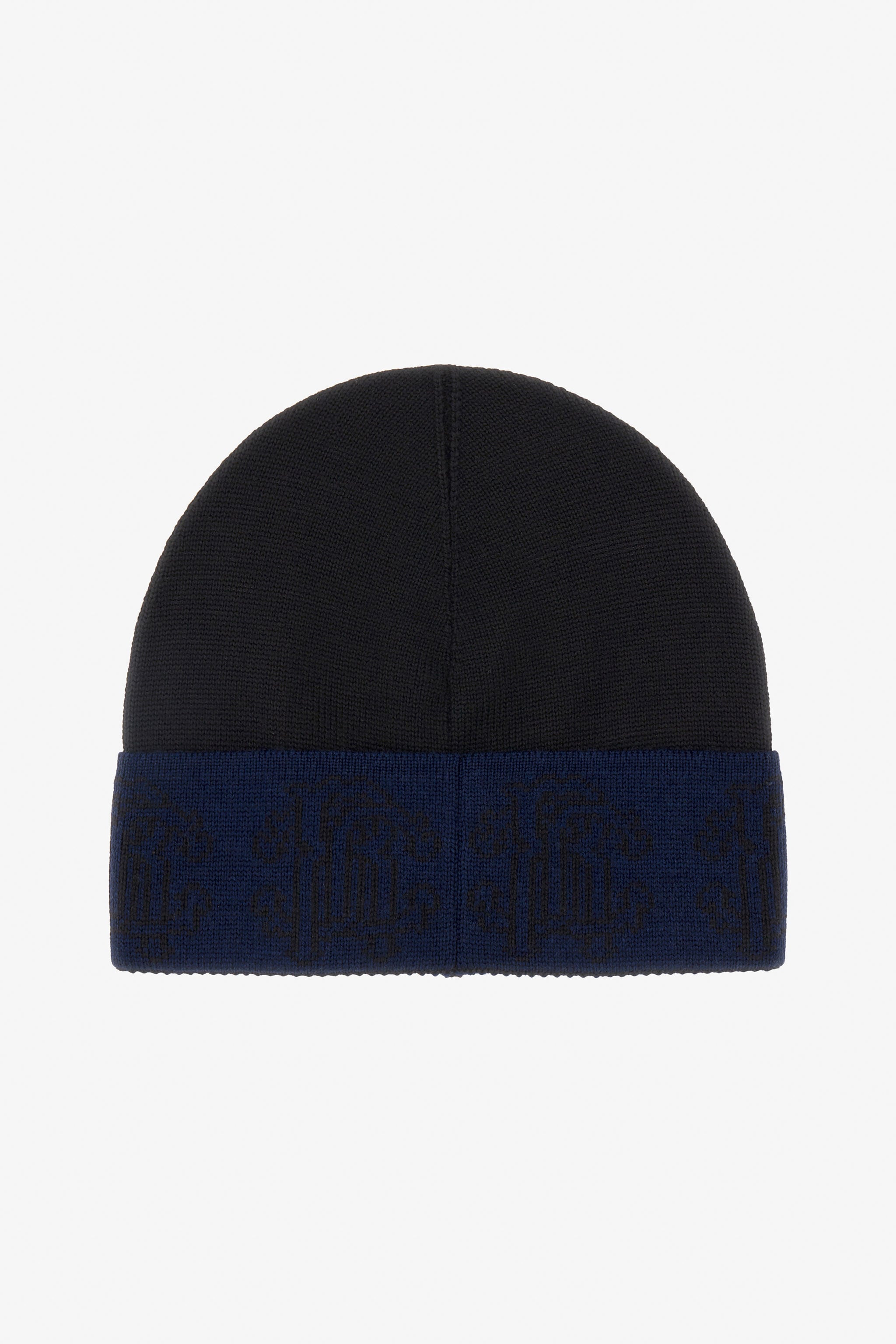 RC Cappello Beanie Nero in Lana con Fascia Logo RC Cappello Beanie Nero in Lana con Fascia Logo Blu scuro NOZ00E-MQ014