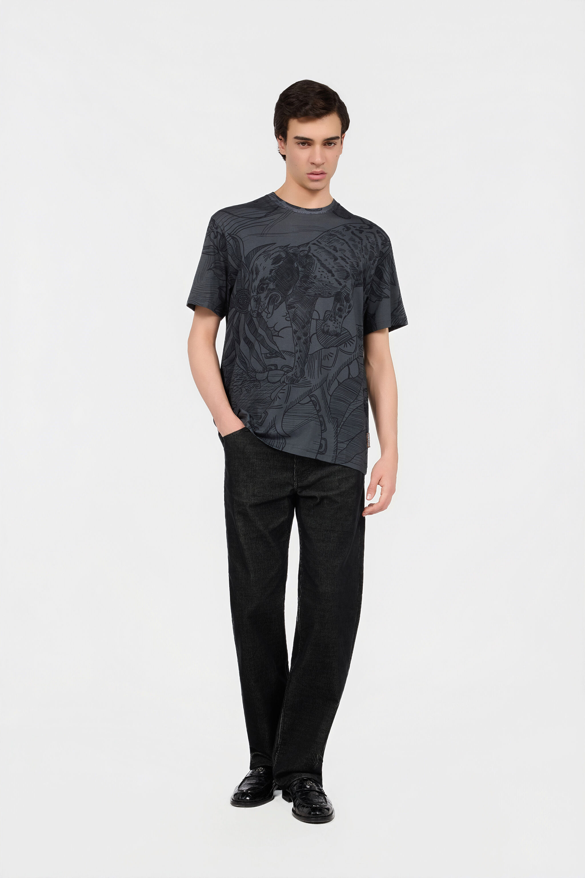 JC T-shirt con Motivo Wild Ones JC T-shirt con Motivo Wild Ones 833 LONTRA + 899 BLA UFT047-UF067