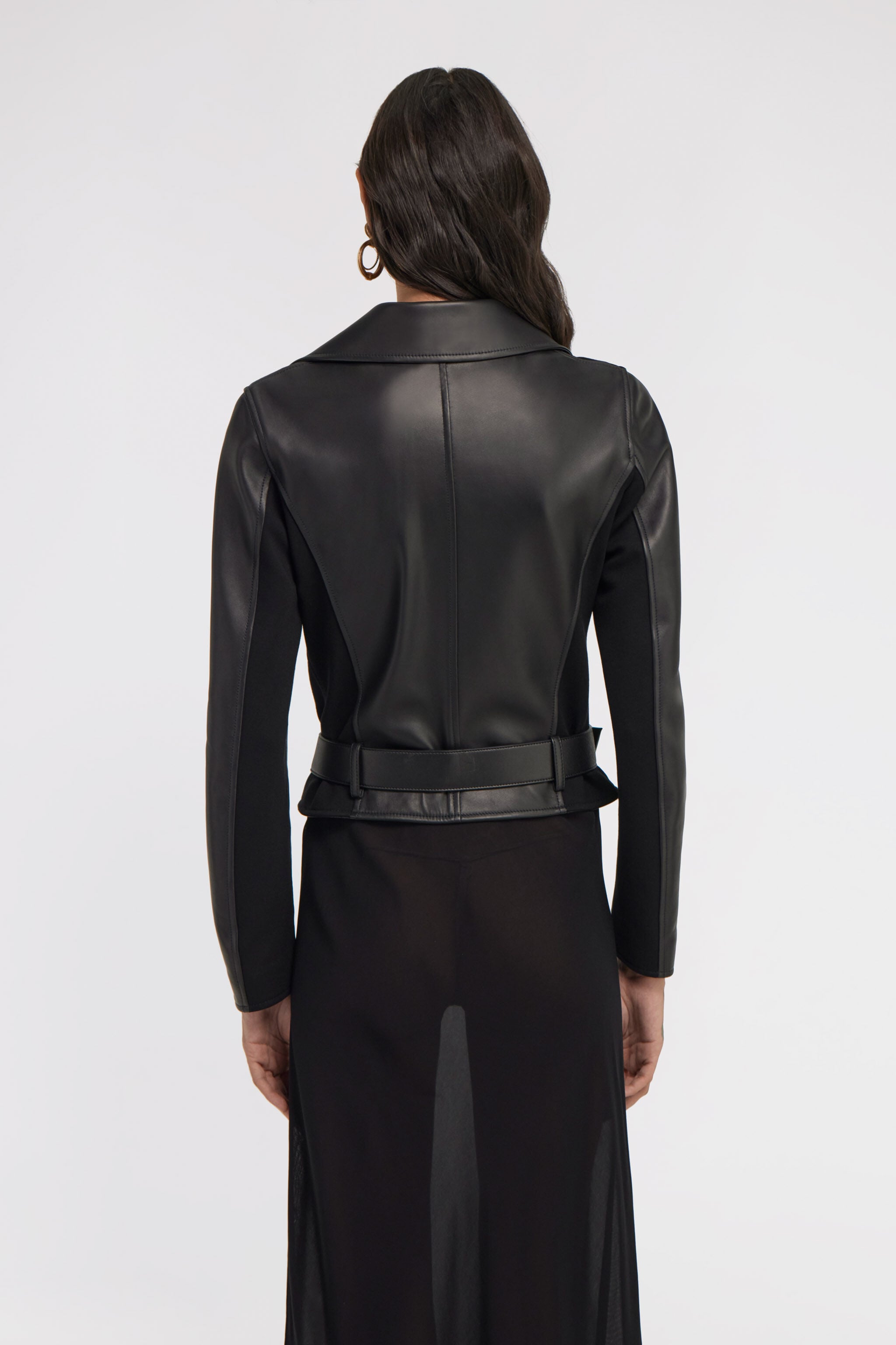 RC Leather biker Jacket RC Leather biker Jacket Negro TKP800-PN001