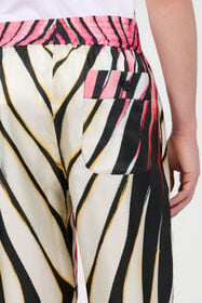 RC Ray Of Paradise Print Trousers CORAL PINK XRT265-4QM33