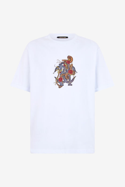 RC Weißes T-Shirt mit Logo RC Weißes T-Shirt mit Logo WHITE TOT60D-FT223