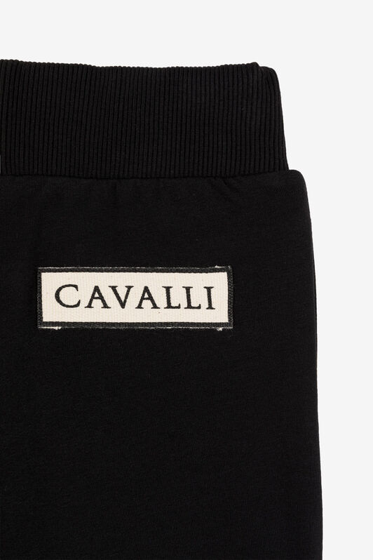 JU Logo-Appliqué Sweatpants JU Logo-Appliqué Sweatpants Black PJT230-CF050