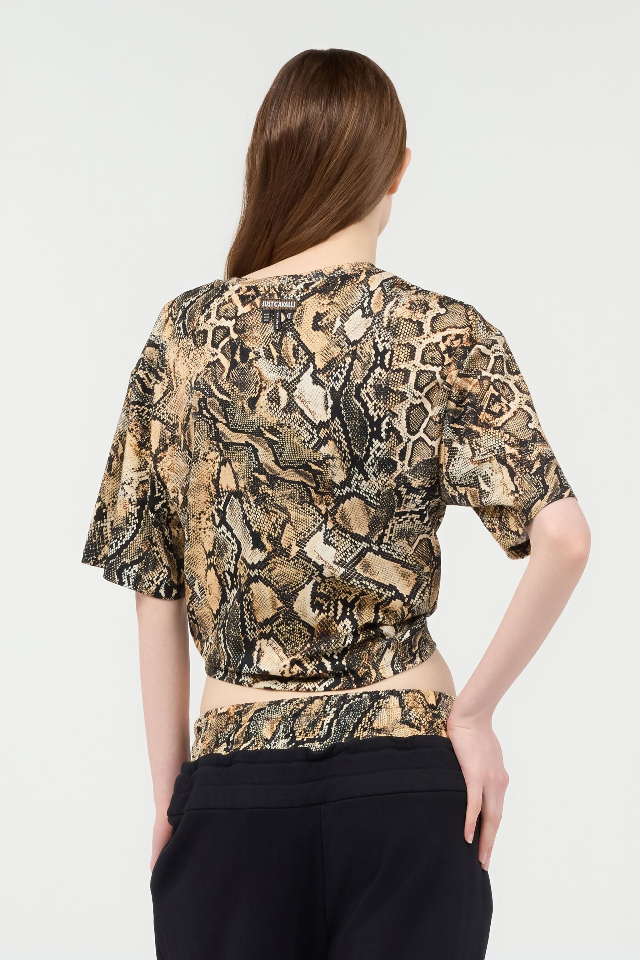JC Crop Top With Python Print JC Crop Top With Python Print 716 MARZAPAN + 738 C UFT114-UF168