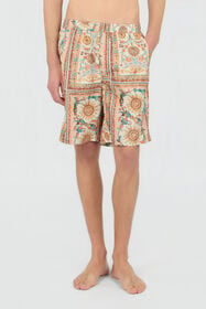 JC Bañador Bermuda Estampado Persian Tarot 744 BEIGE + 217 AZZU WFT137-WF195