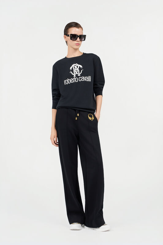 RC Schwarzes Sweatshirt mit Logo RC Schwarzes Sweatshirt mit Logo BLACK QOT66A-CF054