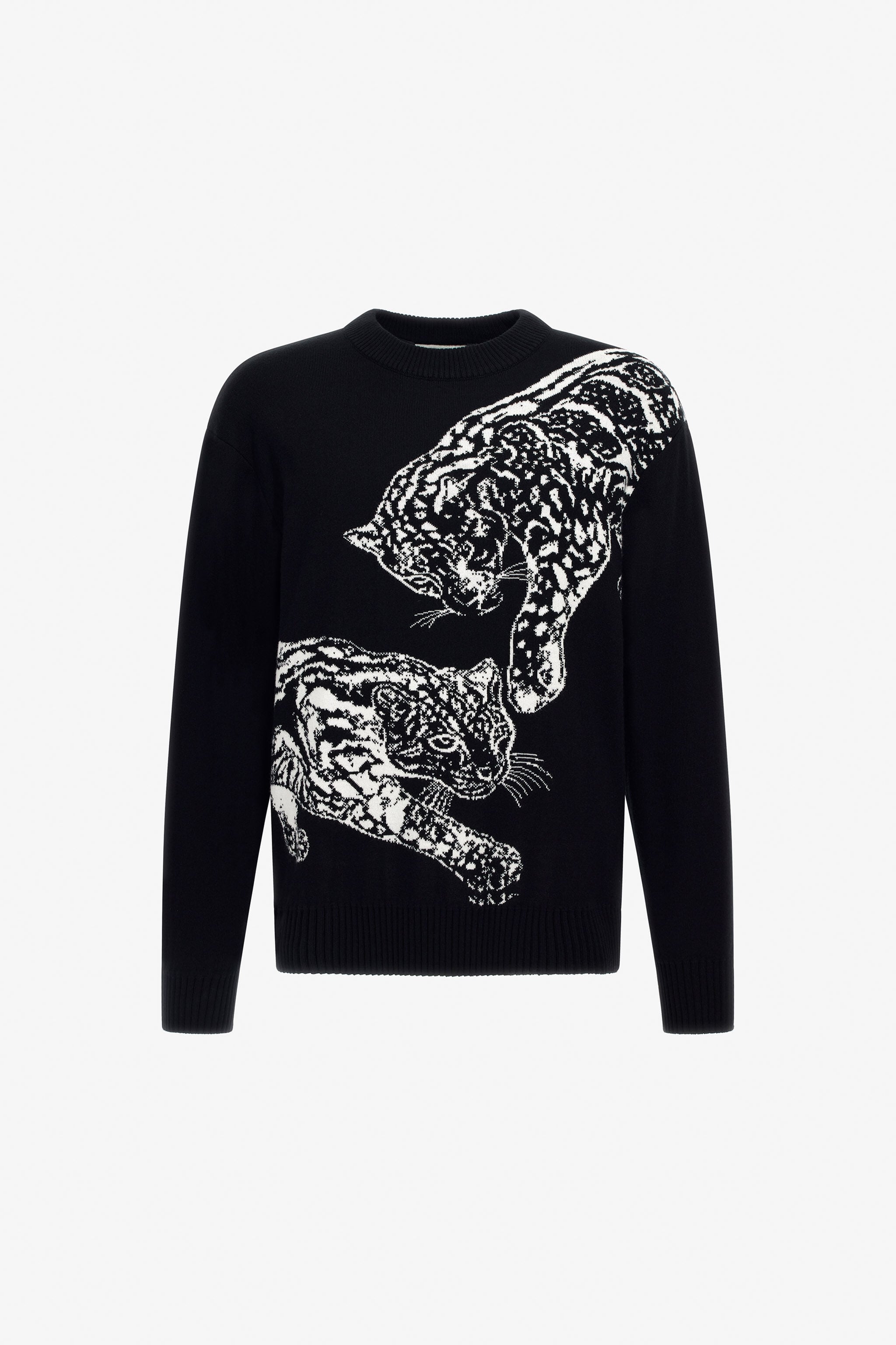 JC Just Cavalli crew neck sweater JC Just Cavalli crew neck sweater Black TFM007-TF027