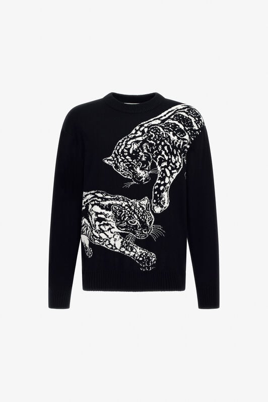 JC Just Cavalli crew neck sweater JC Just Cavalli crew neck sweater Black TFM007-TF027