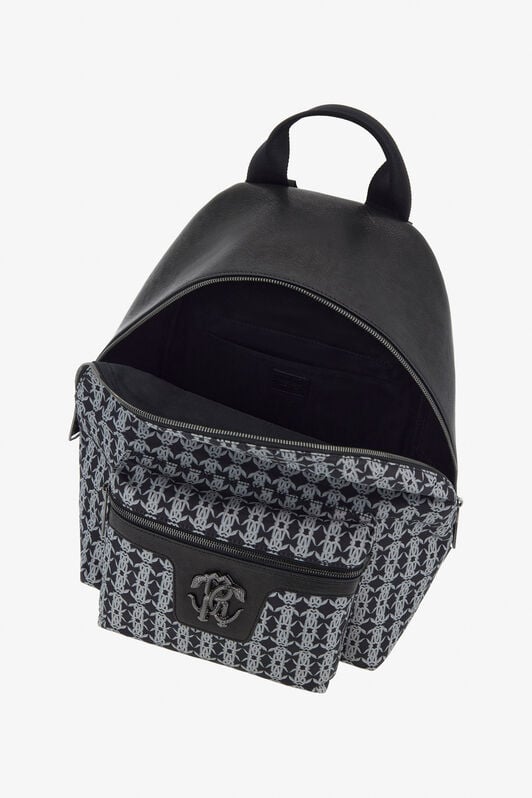 RC Backpack with Monogram Mirror Snake RC Backpack with Monogram Mirror Snake Black/Grey SRB001-FT169