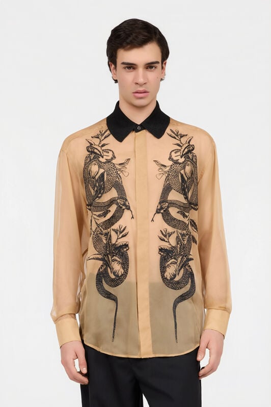 RC Shirt with snakes RC Shirt with snakes NUDE SRT724-CC003