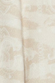 JU Sports Shorts With Tiger Skin Print Ivory UJT25E-5OO44