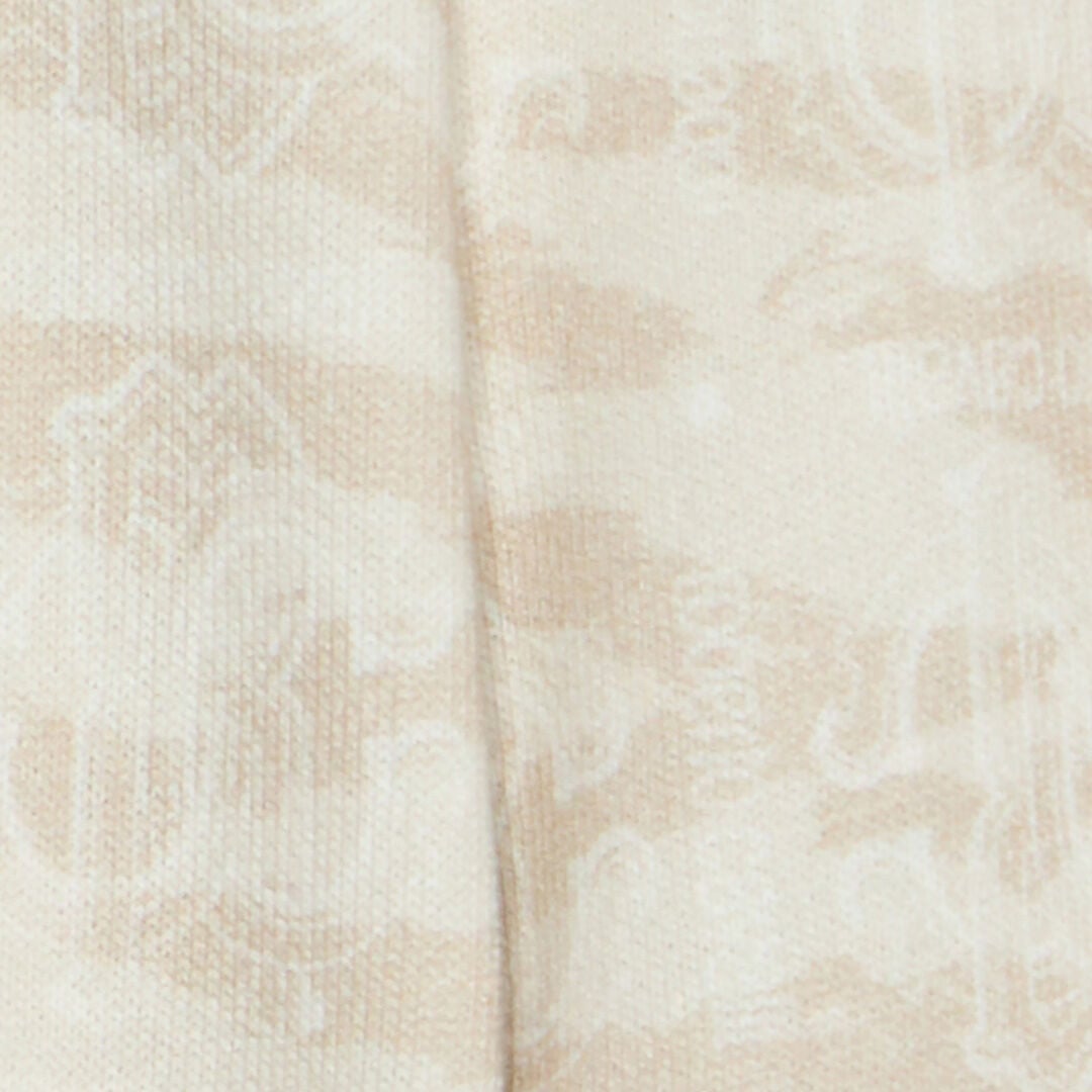 JU Sports Shorts With Tiger Skin Print JU Sports Shorts With Tiger Skin Print Ivory UJT25E-5OO44