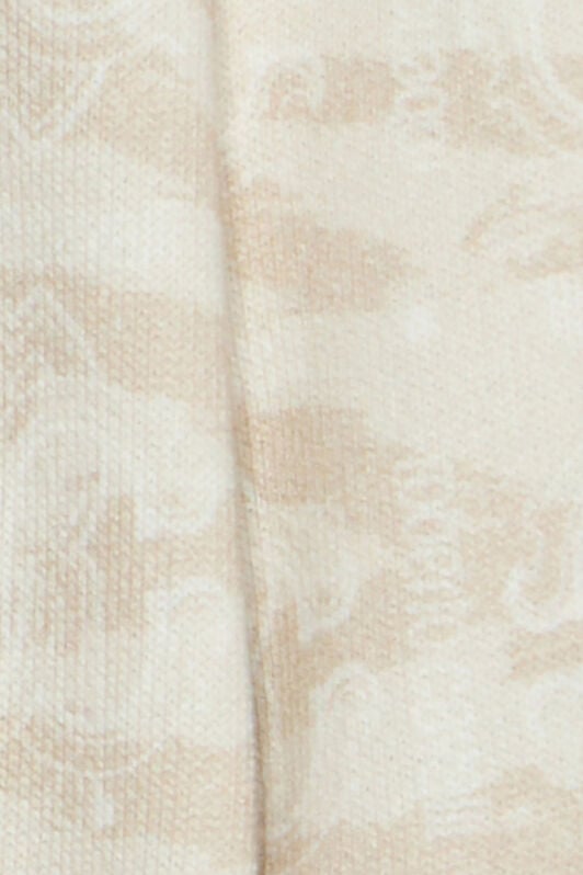 JU Sports Shorts With Tiger Skin Print JU Sports Shorts With Tiger Skin Print Ivory UJT25E-5OO44