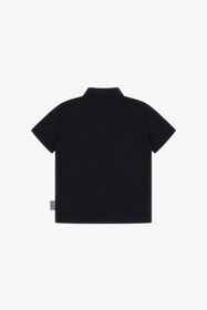 JU Polo con Logo RC Negro TJT61D-JD001