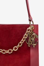 RC Shoulder Bag With Chain Red VKB005-PC219