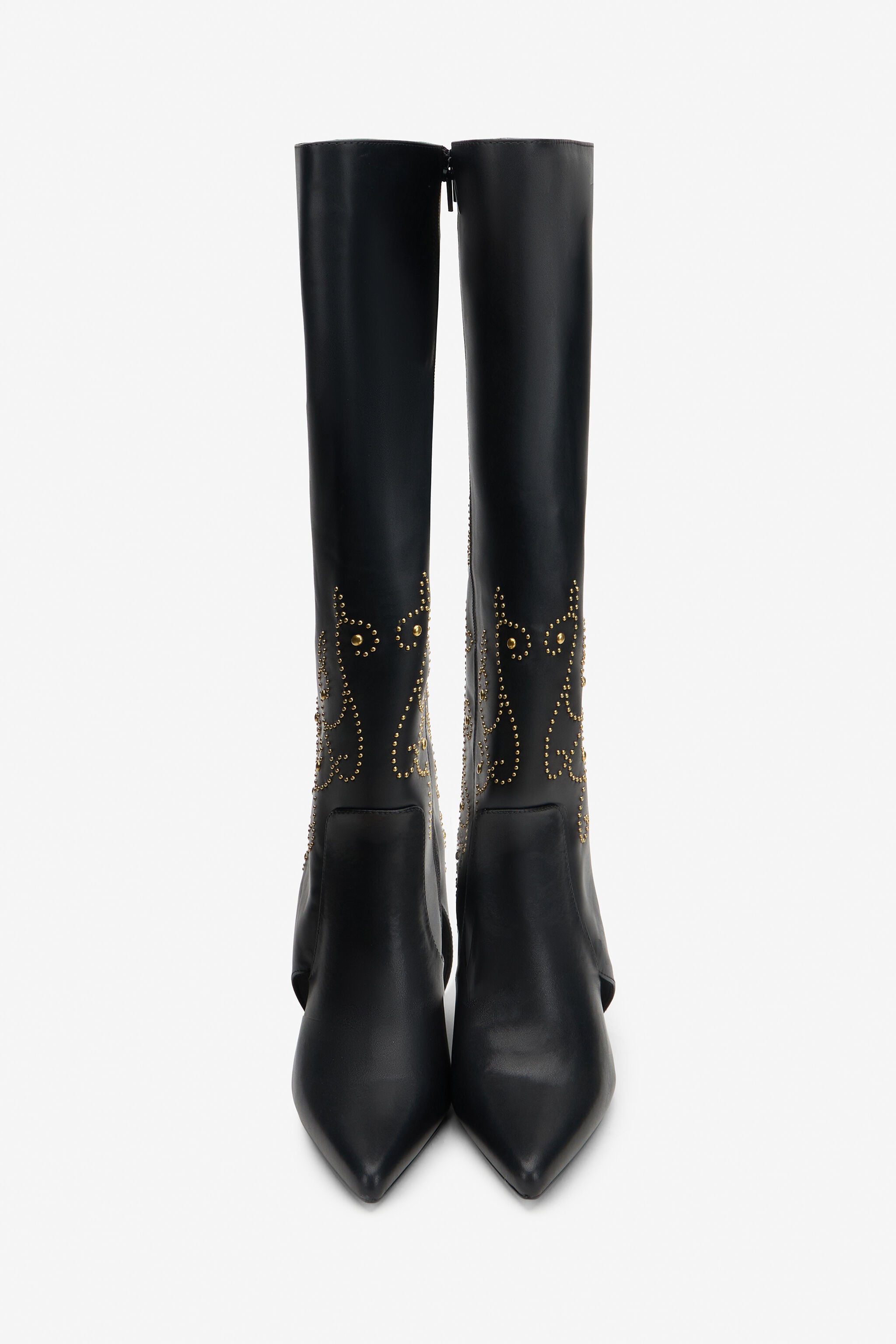 JC Black Studded Boots JC Black Studded Boots BLACK VFS092-VF620