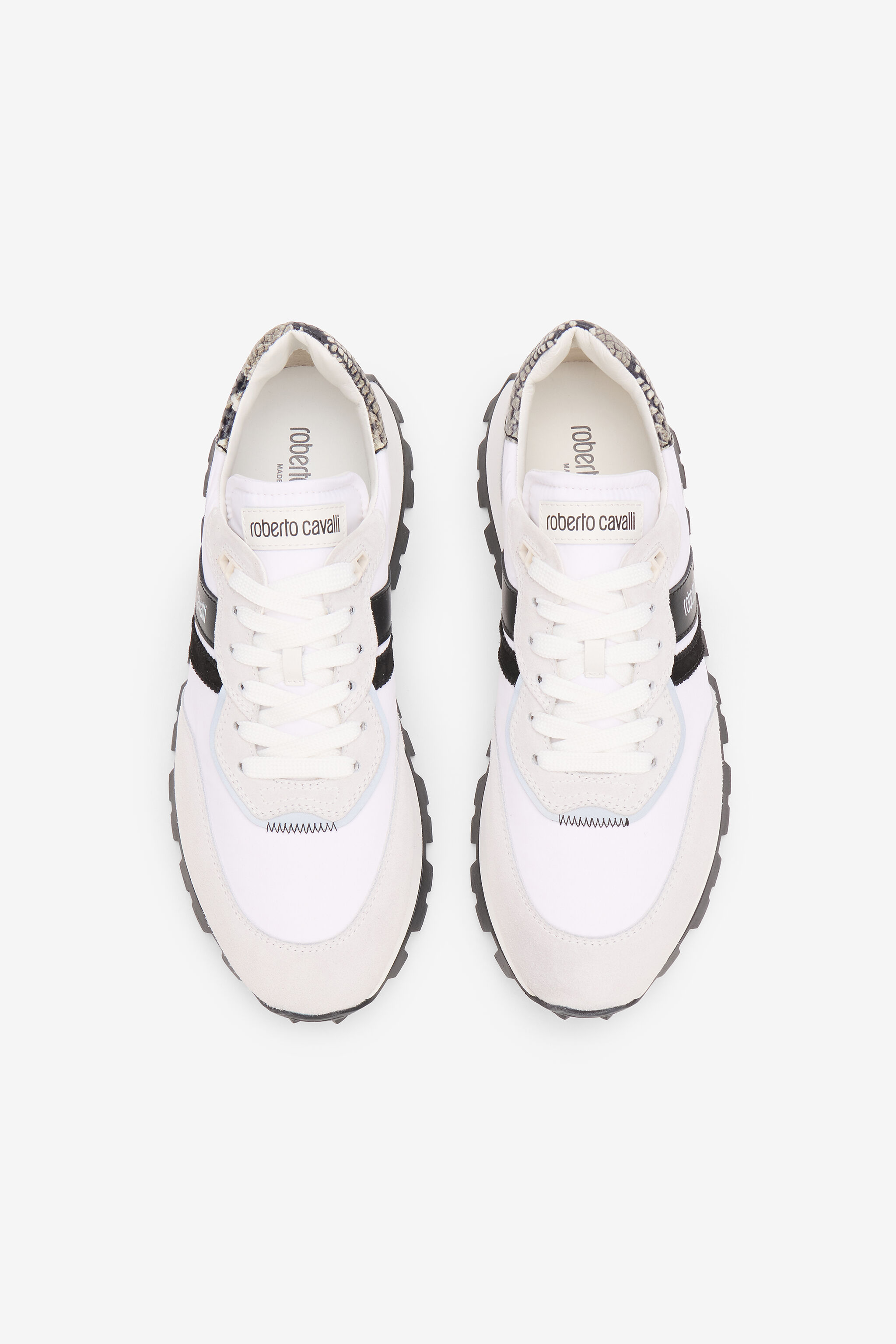 RC Sneakers Bianche Con Logo RC RC Sneakers Bianche Con Logo RC WHITE/BLACK/ROCCIA SOS00H-PZA81