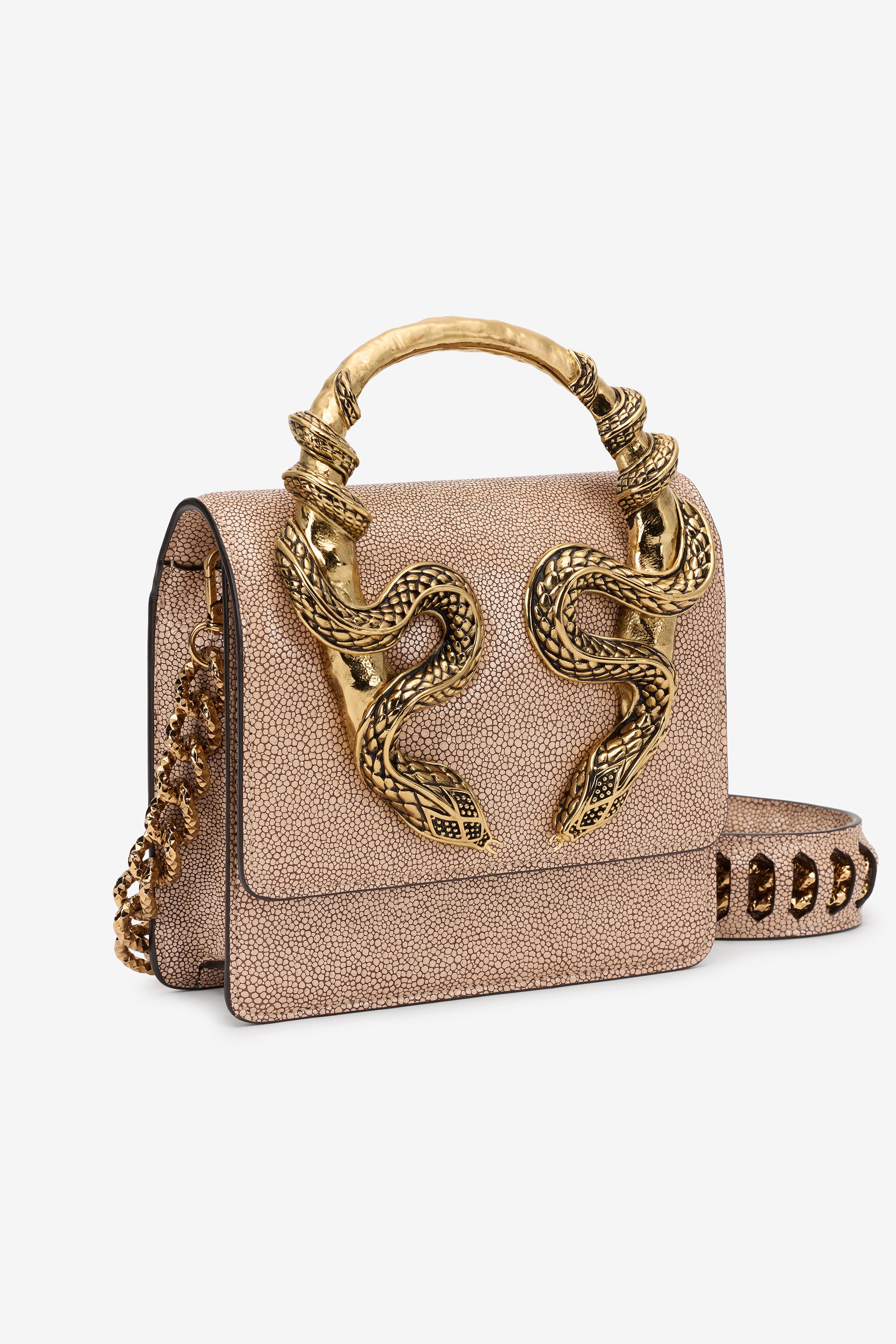RC Medium Serpentine Bag RC Medium Serpentine Bag BROWN VWB001-PZI07