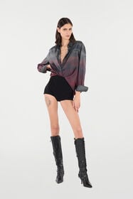 RC High-Rise Shorts Black VKM202-MAC01
