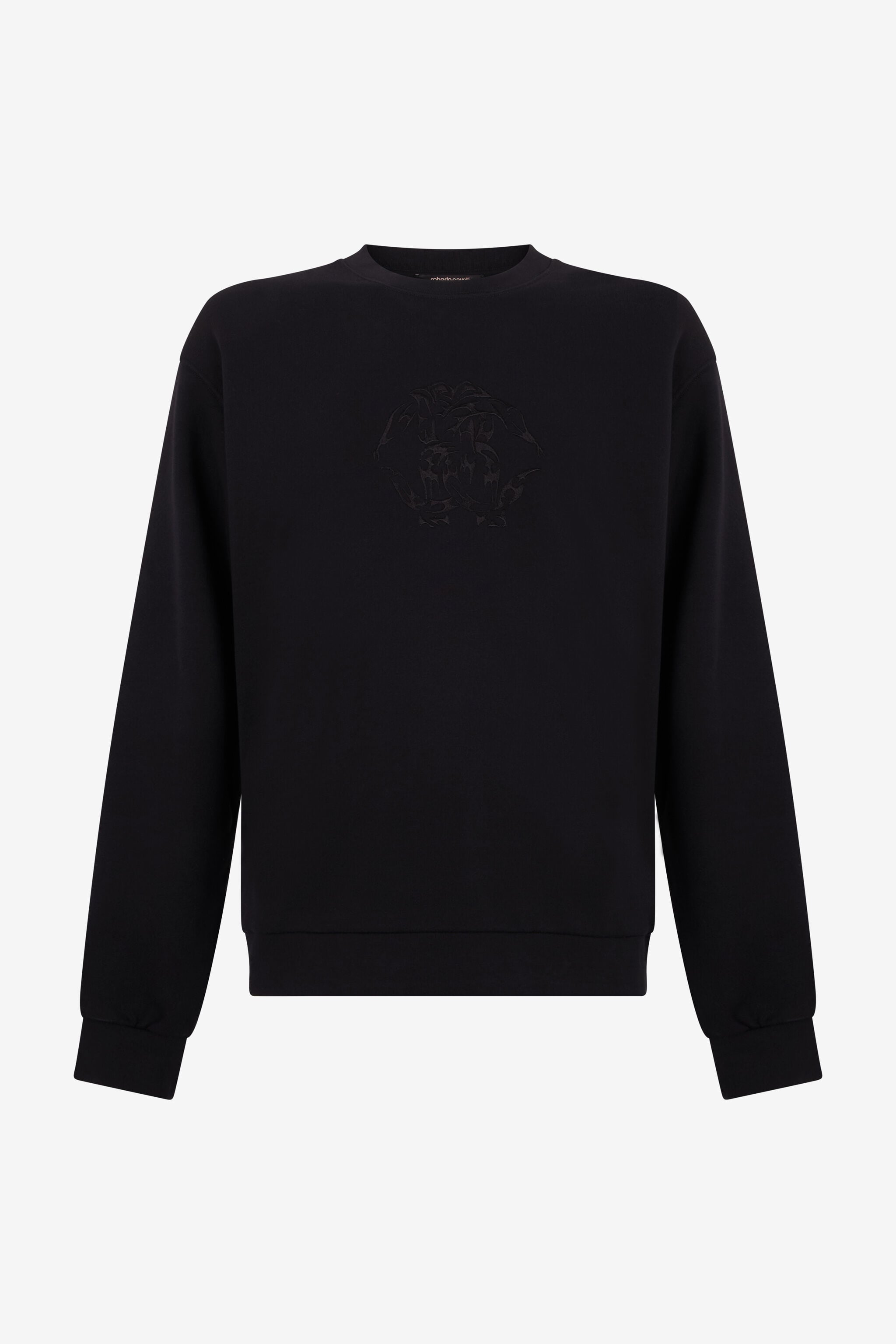 RC Sudadera Negra de Cuello Redondo RC Sudadera Negra de Cuello Redondo BLACK TOM60A-FAC09