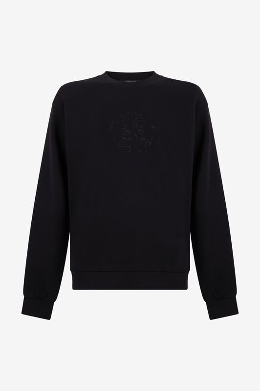 RC Sudadera Negra de Cuello Redondo RC Sudadera Negra de Cuello Redondo BLACK TOM60A-FAC09