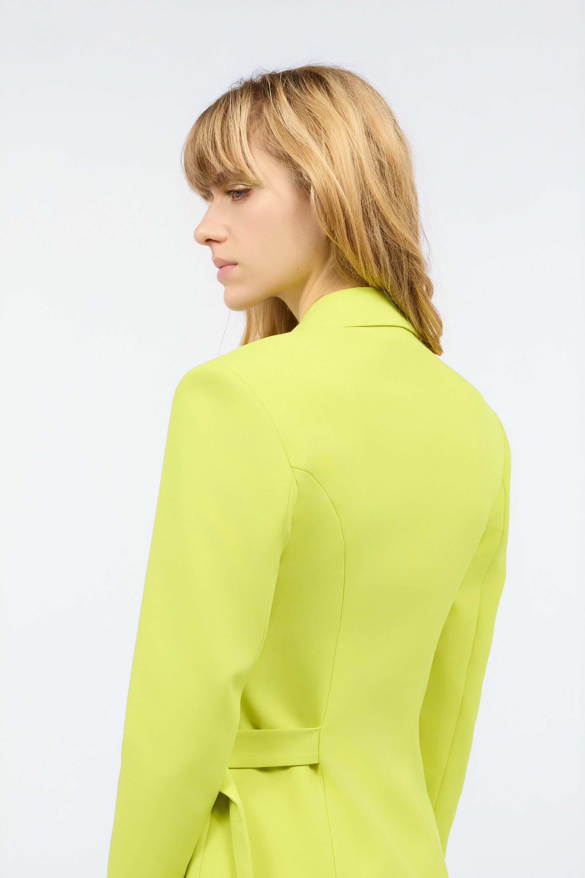 JC Jacket With Side Belt JC Jacket With Side Belt Light green UFT193-UF259